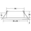 Brumberg, Applique + plafonnier, Downlight LED encastré (510 lm)