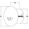 Brumberg, Applique + plafonnier, Luminaire LED encastrable 230V AC 2W ...