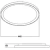Brumberg, Applique + plafonnier, 12209083 Downlight à LED en saillie 4...