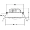 Brumberg, Applique + plafonnier, Spot encastré de plafond à LED BRUM (...