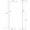 Brumberg, Lampadaire, Lampadaire BRUM LED (11.60 lm)