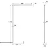 Brumberg, Lampadaire, 77454694 Lampadaire à LED (4.50 lm)