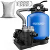 Monzana Zandfiltersysteem - 11.000 l/u 30l Tank 7-weg & Filterglas
