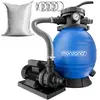 Monzana Zandfiltersysteem - 10.200 l/u 25 l Tank 7-weg & Filterglas
