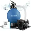 Monzana Zandfiltersysteem - 15.900L/u 6-weg Adapter Ø32mm - 38mm