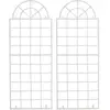 CLP Viva Set van 2 trellis - plantenklimrek - wit