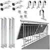 NuaSol Support de centrale électrique de balcon | 2 panneaux solaires ...