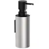 Decor Walther Zeepdispenser wandmodel - MK TEC WSP, roestvrijstaal mat/mat zwart.