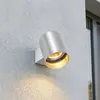 Lindby - Wandlamp buiten - 1licht - aluminium - H: 17.3 cm - GU10 - al...