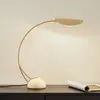Lucande - bureaulamp - 1licht - IJzer, marmer - H: 50.5 cm - G9 - beig...
