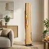 Lucande Lampadaire Bois Tarry (Traditionnel) en Marron e. a. pour Salo...