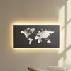 Lucande - LED wandlamp - 1licht - metaal - H: 30 cm - antraciet, zilve...