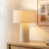 Lindby - Tafellamp - 1licht - Linnen, metaal - H: 40 cm - E27 - beige