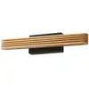 Lucande - Wandlamp hout - 1licht - Hout, metaal - H: 8 cm - Hout licht...