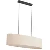 Lindby - Hanglamp - 2lichts - PVC, textiel, kunststof - H: 20 cm - E27...