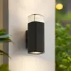 Lindby - Wandlamp buiten - 2lichts - Metaal, acryl - H: 20.5 cm - GU10...