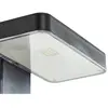 PRIOS - Wandlampen buiten - 1licht - kunststof - H: 12 cm - zwart, hel...