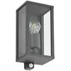 Lindby - Wandlampen buiten - 1licht - Aluminium, glas - H: 29 cm - E27...