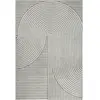Tapis Moderne - THE CARPET - Everest - Effet 3D - Gris - 80 x 300 cm