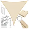 KESSER® Schaduwdoek | zonnezeil zonwering windbescherming | HDPE stof ...