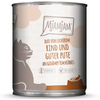 MjAMjAM duo 6 x 800 g - boeuf & dinde au potiron cuit à la vapeur