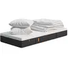EMMA | Pack Matelas Original II 90x190 + Couette + Oreiller Nuage Essentiel | Ressorts + Mousse à Mémoire de Forme | 5 Couches