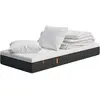 EMMA | Pack Matelas Hybride II 90x190 + Oreiller Nuage Essentiel + Cou...