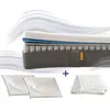 EMMA  Pack Matelas Hybride II Plus 160x200 + Oreiller Nuage + Couette ...