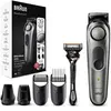 Tondeuse à barbe Braun BT7320 Noir et Argent