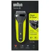 Rasoir électrique à grille Braun 300s - Series 3 noir et vert