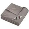 Beurer HD 150 XXL - Couverture chauffante Taupe douce et confortable - Dim. 200 x 150cm - température réglable avec télécommande amovible