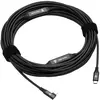 Cobra Tether Câble Ethernet USB-C coudé Noir 10 m