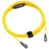 Cobra Tether cordon coudé USB-C vers USB-3 Micro-B 5Gbps 5m - Jaune