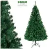 ALIGHTUP Sapin de Noël Artificiel en PVC 240cm avec 1138 Branches & Su...
