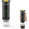 JAUDE Machine à café expresso électrique portable sans fil auto-chauffante - 60 ml pour café moulu Nespresso capsule voiture camping
