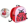 Sac à Dos Enfant - Mignon - Coccinelle - Étanche - Polyester - 24x28x10cm