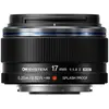 OLYMPUS Objectif à Focale fixe Om System M.Zuiko Digital 17 mm f/1.8 II Noir pour Monture Micro 4/3