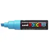 Marqueur Pte large biseautée POSCA PC8K 8mm Turquoise Fluo