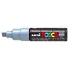 Uni-Ball Posca Marqueur à bout ciselé Large - Slate Gris (Lot de 6)