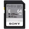 Carte mémoire Sony SDXC UHS-II 64 Go