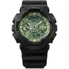 Montre Casio - Hommes - GA-110CD-1A3ER - Bracelet en Plastique Noir - Etanche 20 Atm