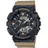 Casio Watch GA-110TU-1A5ER, Marron, sport