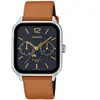 Casio Casio Collection MTP-M305L-1AVER Horloge - Leer - Bruin - Ø 35.5 mm