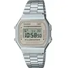 Casio Vintage Montre Mixte Chrono Acier A168WA-8AYES