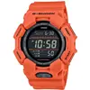Casio, Montre, GD-010-4ER, Orange, Noir, (Chronographe, 52 mm)
