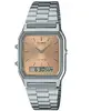 Montre - CASIO - AQ-230A-4AMQYES - Analogique - Quartz - Résine Rouge