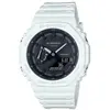 Casio Montre Blanc Analogique - Digital Hommes G-Shock Ga-2100-7aer