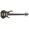 Ibanez BTB606 Transparent Gray Flat 6-snarige elektrische basgitaar