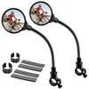 MARSEE Lot de 2 Retroviseur Velo, Rétroviseurs de Vélo Grand Angle Rotatifs à 360° pour Vélo de Montagne, Vélo électrique