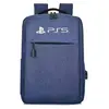 PS5 sac à dos sac de voyage pour ordinateur pour hommes pour le stockage des disques de la console FONGWAN pour Playstation 5/PS4/PS5 Accessoires-Bleu